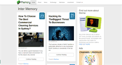 Desktop Screenshot of intermemory.net